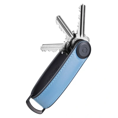 Afbeelding van Orbitkey Hybrid Leather Key Organiser lake blue