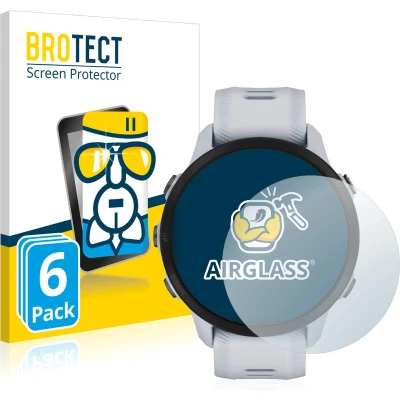 Afbeelding van BROTECT Screenprotector voor Garmin Forerunner 955 Folie Beschermfolie Beschermglas transparant (6 Stuks)