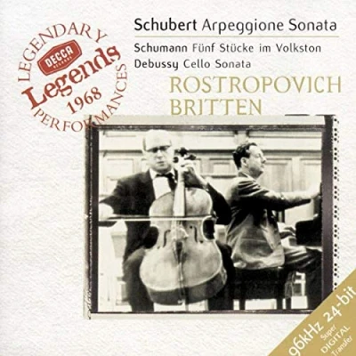 Afbeelding van Legends 1968 Schubert, Debussy, etc/ Rostropovich, Britten