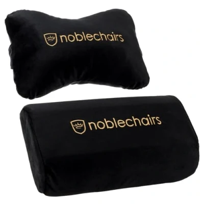 Afbeelding van noblechairs Epic/Icon/Hero Gaming Stoel Kussenset Zwart/Goud