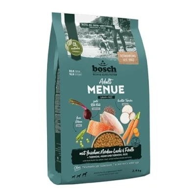 Afbeelding van Bosch MENUE Noordzeezalm 2.4kg + Sammy&#039;s Snack (graanvrij) Standaard titel