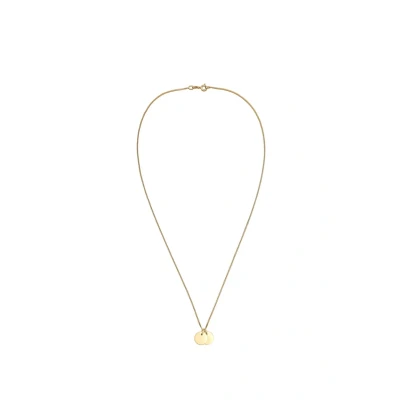 Afbeelding van Elli Basic COIN Ketting goldcoloured, Dames, Maat: 45, Gold coloured
