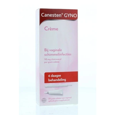 Afbeelding van Canesten Gyno Vaginaalcreme 10mg/G + 6 Applicators