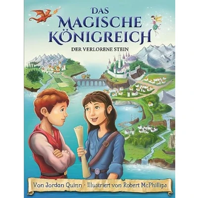 Afbeelding van Das magische Königreich, Bd. 1: Der verlorene Stein Erstlesebuch mit Illustrationen ab 7 Jahren