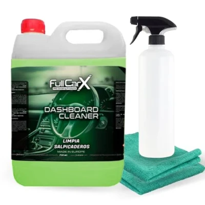 Afbeelding van FULLCARX Dashboard Cleaner 5 liter kunststof reiniger auto interieur dashboard, stofafstotend, duurzame bescherming, verwijdert vuil, aangenaam aroma, reinigingsproduct detailing
