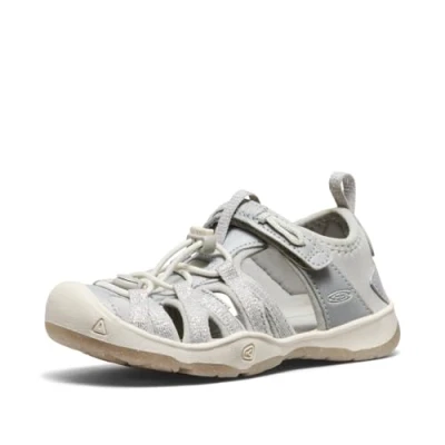 Afbeelding van Keen Moxie Youth Unisex Outdoorsandalen voor kinderen, Maat: 27/28, Silver Textiel