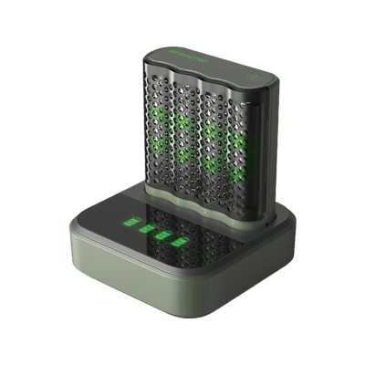 Afbeelding van GP Batteries Batterijlader M452 + Aa Batterij 2600 Mah 4 Stuks (gprckchm452d298)