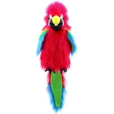 Afbeelding van The Puppet company handpop 45cm papegaai uit de Amazone