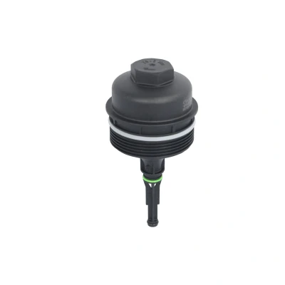 Afbeelding van VAICO V10 8631 Deksel, oliefilterbehuizing Met pakkingen Zonder filter SKODA: Fabia 1 Combi, 2, VOLKSWAGEN: Polo V Hatchback, IV Hatchback