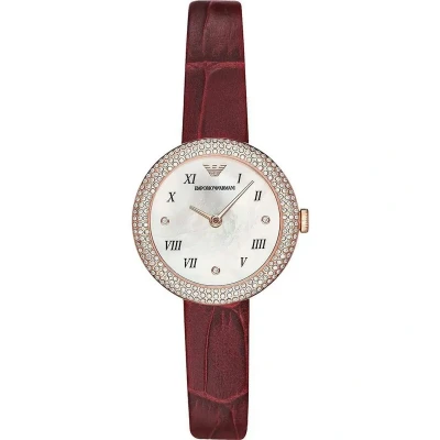 Afbeelding van Emporio Armani Horloge Rose goldcoloured, Dames, Maat: One Size, gold coloured