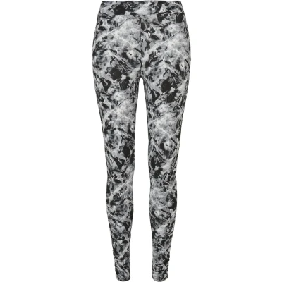 Afbeelding van Urban Classics SOFT AOP Legging, Dames, Maat: 4XL, Blackfading