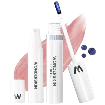 Image de Wonderskin Wonder Blading Kit De Teinture À Lèvres Imperméable, Maquillage Naturel Résistant Au Transfert (XOXO)