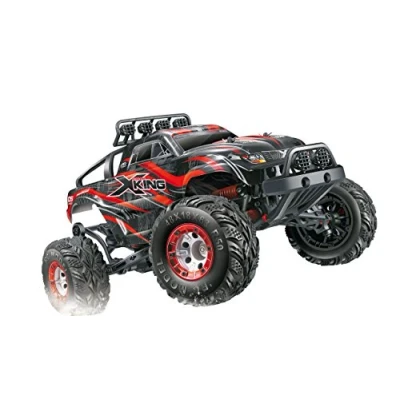 Afbeelding van Amewi X King Zwart Brushed 1:12 RC auto Elektro Monstertruck 4WD RTR 2,4 GHz