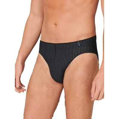 Afbeelding van Schiesser Supermini Slip, Heren, Maat: Small, Blauschwarz