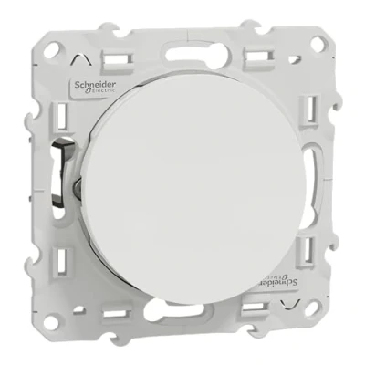 Afbeelding van Schneider Electric Odace schuiver, wit, 10 A, met klauwen S525206