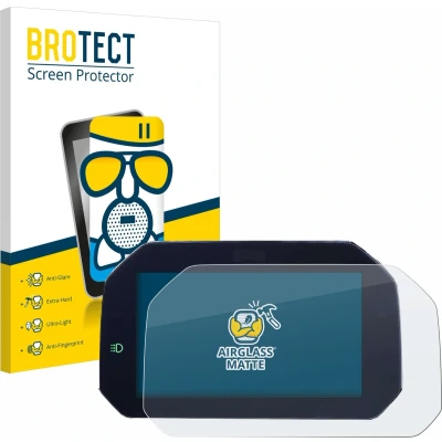 Afbeelding van BROTECT Screenprotector voor BMW S 1000 XR 2020 Connectivity TFT 6.5&quot; Folie Beschermfolie Beschermglas matte