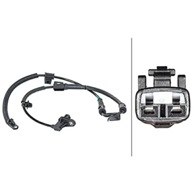 Afbeelding van HELLA 6PU 012 679 861 ABS sensor Met houder Actieve 2 915 12 KIA: Pro cee‘d I Hatchback, Hatchback