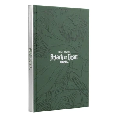Afbeelding van Grupo Erik Premium notitieboek A5 Bullet Journal Attack on Titan Kladblok dagboek voor volwassenen en kinderen Anime Merch