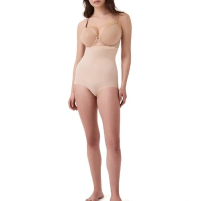 Afbeelding van Spanx Higher Power Panties Shapewear, Dames, Maat: 34 36, Soft nude
