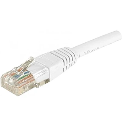 Afbeelding van Exertis Connect Dexlan Cat6 RJ45 UTP 5m U/UTP (UTP) Witte Netwerkkabel (U/UTP, CAT6, 5 m),