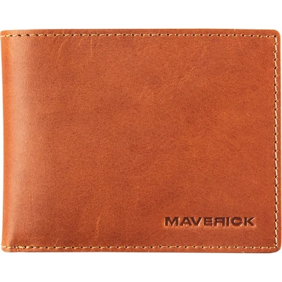 Afbeelding van Maverick Leren Billfold portemonnee New Man RFID