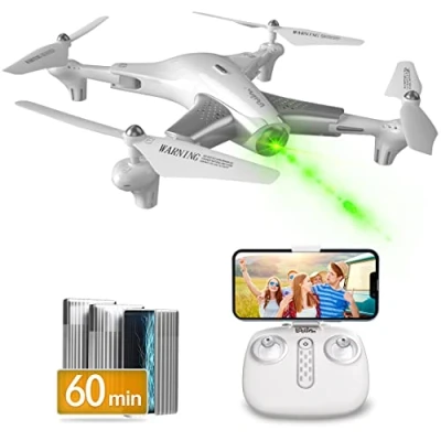 Afbeelding van Loolinn drone met optische stroompositioneringstechnologie vliegtijd van 60 minuten / zeer stabiele vlucht HD camera ontworpen voor kinderen vanaf 10 jaar