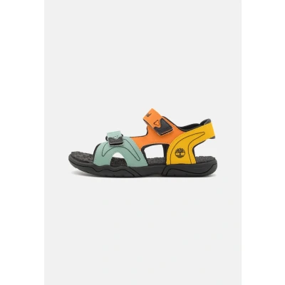 Afbeelding van Timberland Adventure Seeker 2 Strap Unisex Outdoorsandalen Light orange/multicoloured voor kinderen, Maat: 38, orange/multi coloured Textiel