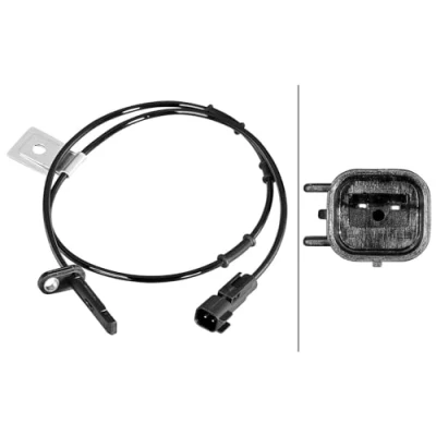Afbeelding van HELLA 6PU 358 218 591 ABS Sensor Met verbindingsstuk Geluidsensor 2 885