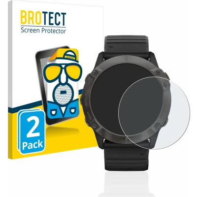 Afbeelding van BROTECT Screenprotector voor Garmin Fenix 6X Pro Folie Beschermfolie matte (2 Stuks)