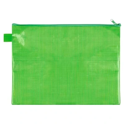 Afbeelding van VELOFLEX 2704040 zak met ritssluiting DIN A4, groen, versterkt EVA, 1 documententas