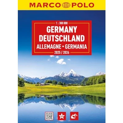 Afbeelding van Marco Polo Atlassen Duitsland Europa Wegenatlas 25/26 MP