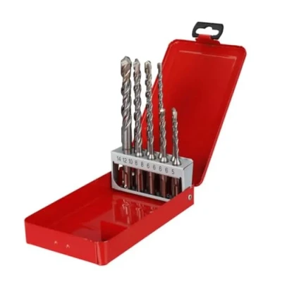 Afbeelding van Milwaukee 4932352340 SDS plus hamerboren in metalen cassette (10 delig)