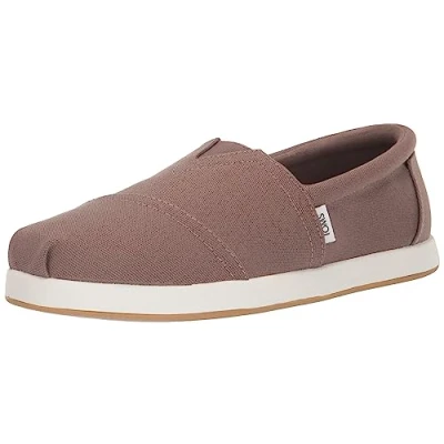 Afbeelding van TOMS Alp Fwd, mocassinzool voor heren, Taupe grijs gerecycled katoenen canvas