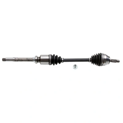 Afbeelding van FEBI BILSTEIN 183733 Aandrijfas Vooras rechts Met moer CITROËN: Saxo Hatchback, PEUGEOT: 106 II Hatchback