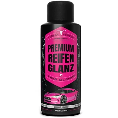 Afbeelding van Glanzende gel voor bandenverzorging, professionele glans en bandenglans, autoverzorging zomer winterbanden, premium van Urban Forest, 500 ml