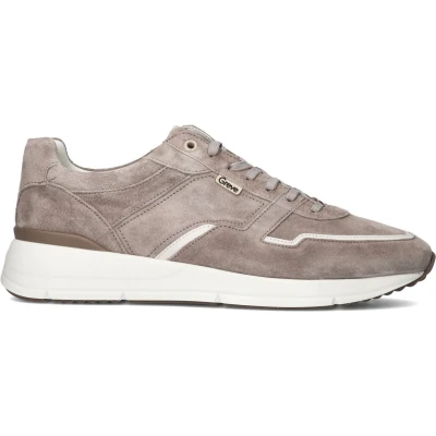 Afbeelding van Greve Walker H Sneakers Suède Heren Taupe Maat 47