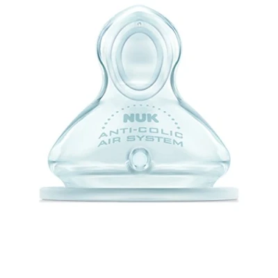 Afbeelding van Lot 2 Tétines Nuk First Choice + Taille 1 Liquides Épais L