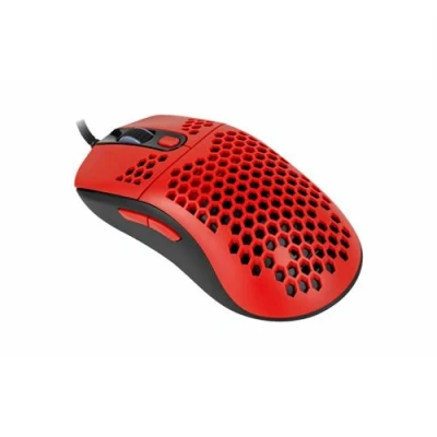 Image de Arozzi Favo Souris optique 7 boutons filaire USB rouge