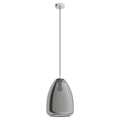 Afbeelding van EGLO Alobrase Hanglamp 1 lichts Ø30 cm E27 Chroom