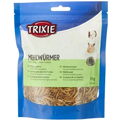 Afbeelding van Trixie Meelwormen Gedroogd 6X70 GR (405385)