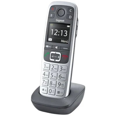 Image de Gigaset E560HX Extension du combiné sans fil avec ID d&#039;appelant DECT\GAP platine