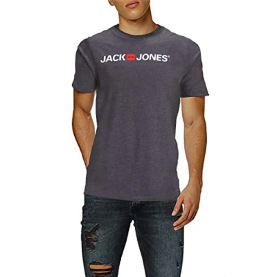 Afbeelding van Jack &amp; Jones Jjecorp Logo Tee Ss Crew Neck Noos Heren T shirt