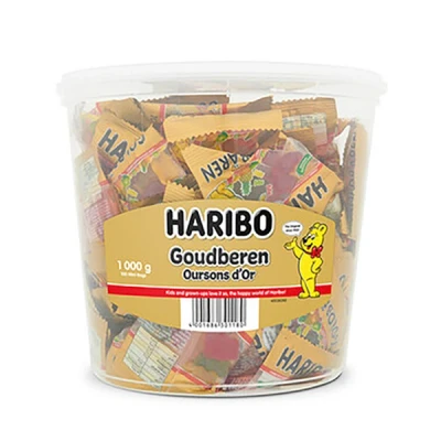 Image de Haribo Oursons d&#039;Or grand emballage (100 sacs)