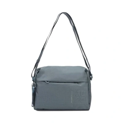 Afbeelding van MANDARINA DUCK schoudertas MD20 Medium Zip Crossover Iron blauwgrijs