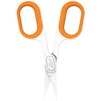 Afbeelding van Slice 10546 Universele schaar Linkshandig, Rechtshandig 132 mm Oranje, Wit