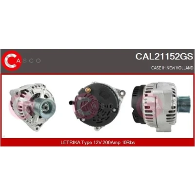 Afbeelding van CASCO CAL21152GS Dynamo / Alternator 12V 200A