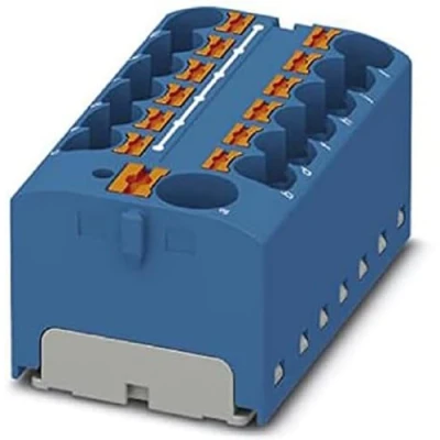 Afbeelding van Verdeelblokken PTFIX 10/12X4 BU Phoenix Contact Inhoud: 8 stuk(s)