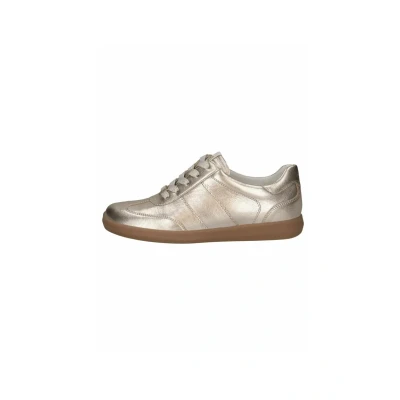 Afbeelding van Caprice Sneakers laag, Dames, Maat: 40, Platin metal. Leer