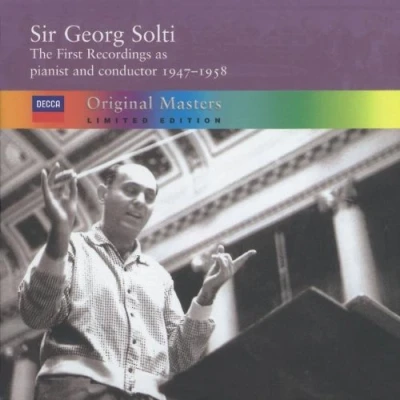 Afbeelding van First Recordings as pianist and conductor, 1947 1958