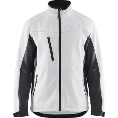 Image de Veste softshell blanc/gris foncé
